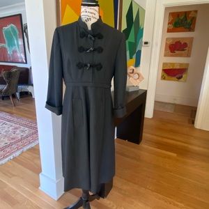 Sleek Toggle Button Dress